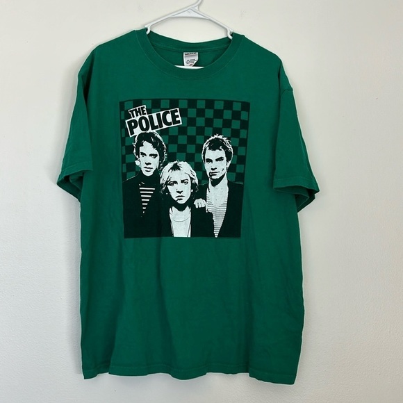 The Police 2007 Short Sleeve Crewneck‎ Graphic T-Shirt XL punk rock reggae sting - Picture 1 of 6